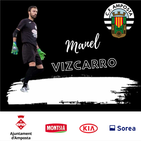 Club Futbol Amposta : NOTÍCIES : COMUNICAT OFICIAL: RENOVACIÓ del porter MANEL VIZCARRO